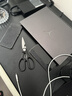 甄严选电脑桌台式电竞桌椅套装组合桌子办公家用桌学习桌书房书桌写字桌 【黑架+黑碳纤纹面】单桌100*60 实拍图