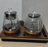 友家铺子（Biooner）全自动上水电热水壶烧水壶电茶壶煮泡茶家用办公茶台一体茶桌嵌入式茶具套装 1L 底部上水-蒸茶款（  长宽37*20cm） 实拍图