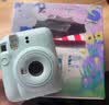 INSTAX富士instax立拍立得 一次成像相机 miniSE（mini7+升级款）蓝色 实拍图