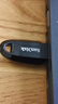 闪迪（SanDisk）64GB USB3.2 U盘 CZ550黑色 读速100MB/s 安全加密 数据恢复 学习办公电脑车载 高速大容量优盘 实拍图