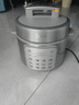 美的（Midea）有钛青瓷0涂层营养蒸电压力锅5L 智能预约多功能一体高压电饭锅MY-E5811G家用4-6人开盖火锅电饭煲 实拍图