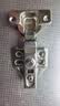 卡贝铰链柜门合页阻尼液压缓冲橱柜鞋柜门铰五金【全盖】直弯单只装 实拍图