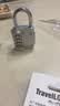 奥本密码锁挂锁 学生宿舍锁 防水防锈大号 室内外门锁 金属锁1604银色 实拍图