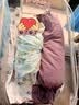 全棉时代婴儿包单抗菌防蚊纱布包巾纯棉新生儿包被盖毯森林寻踪90×90cm 实拍图