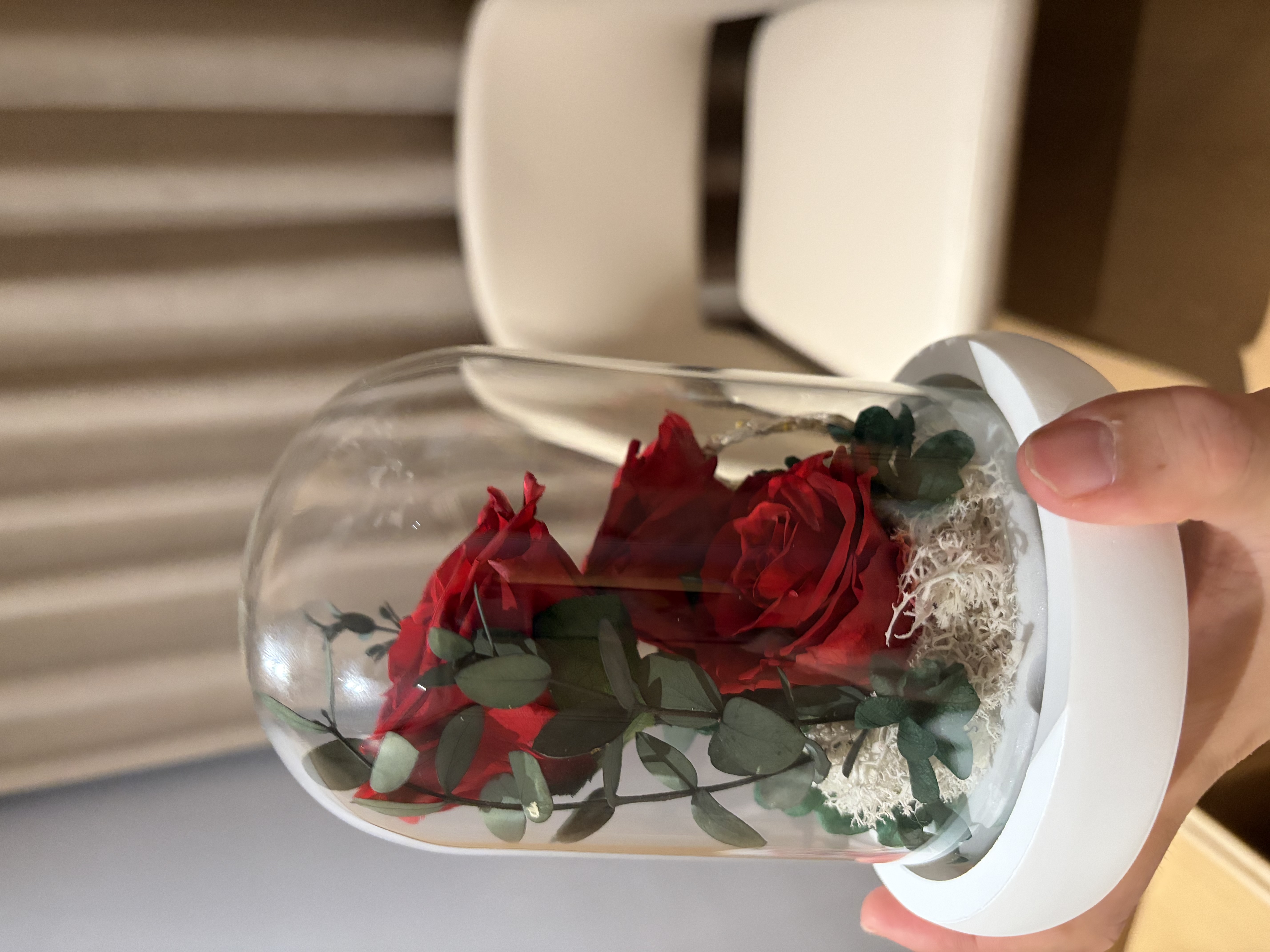 RoseBox永生花玫瑰花礼盒教师节生日礼物结婚纪念送女生朋友老师实用高级 实拍图