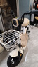 飞鸽电动自行车 E75Plus2026款新国标电动车长续航80KM铅酸电池48V21Ah智能家用电瓶车可上牌漫步白 实拍图