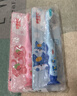 舒客宝贝儿童牙刷套装护齿软毛小刷头2-3-6-12岁底部带吸盘4支装颜色随机 实拍图