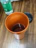 膳魔师（THERMOS）便携电动搅拌杯咖啡杯新款陶瓷涂层车载办公室保温杯高颜值水杯子 膳魔师-活力橙【395ml】 实拍图