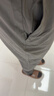 班尼路（Baleno）休闲裤男夏季长裤男士简约潮流直筒裤薄款冰丝夏天透气速干裤子男 实拍图