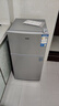 奥克斯小冰箱家用小型迷你冷藏冷冻两用出租房宿舍用节能省电寝室办公室电冰箱 【节能省电】176银色【高效保鲜 铜管速冷】56L 实拍图