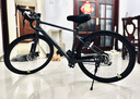 JEEP吉普公路自行车碟刹变速自行车男女学生公路车竞技代步车-RS730 RS730-公路把-高级灰-铝合金 M码（适合身高165-185CM） 24速-休闲运动(基础款) 实拍图