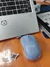 罗技（Logitech）M221 轻音鼠标 无线鼠标 办公鼠标 对称鼠标 带无线微型接收器 雾霭蓝 实拍图