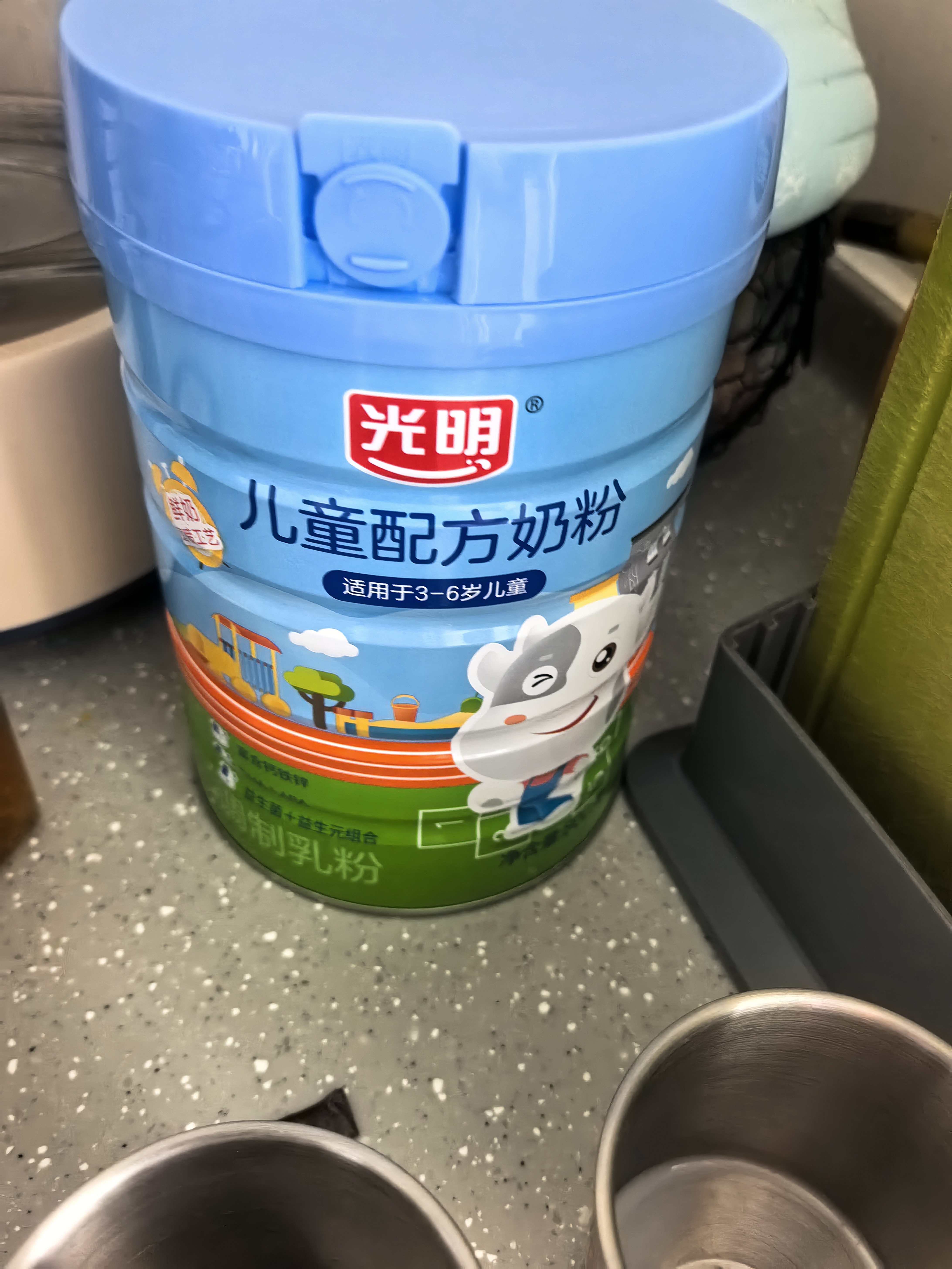 光明儿童配方奶粉 800g 罐装 营养品学生早餐睡前奶粉 实拍图