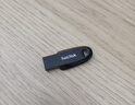 闪迪（SanDisk）64GB USB3.2 U盘 CZ550黑色 读速100MB/s 安全加密 数据恢复 学习办公电脑车载 高速大容量优盘 实拍图