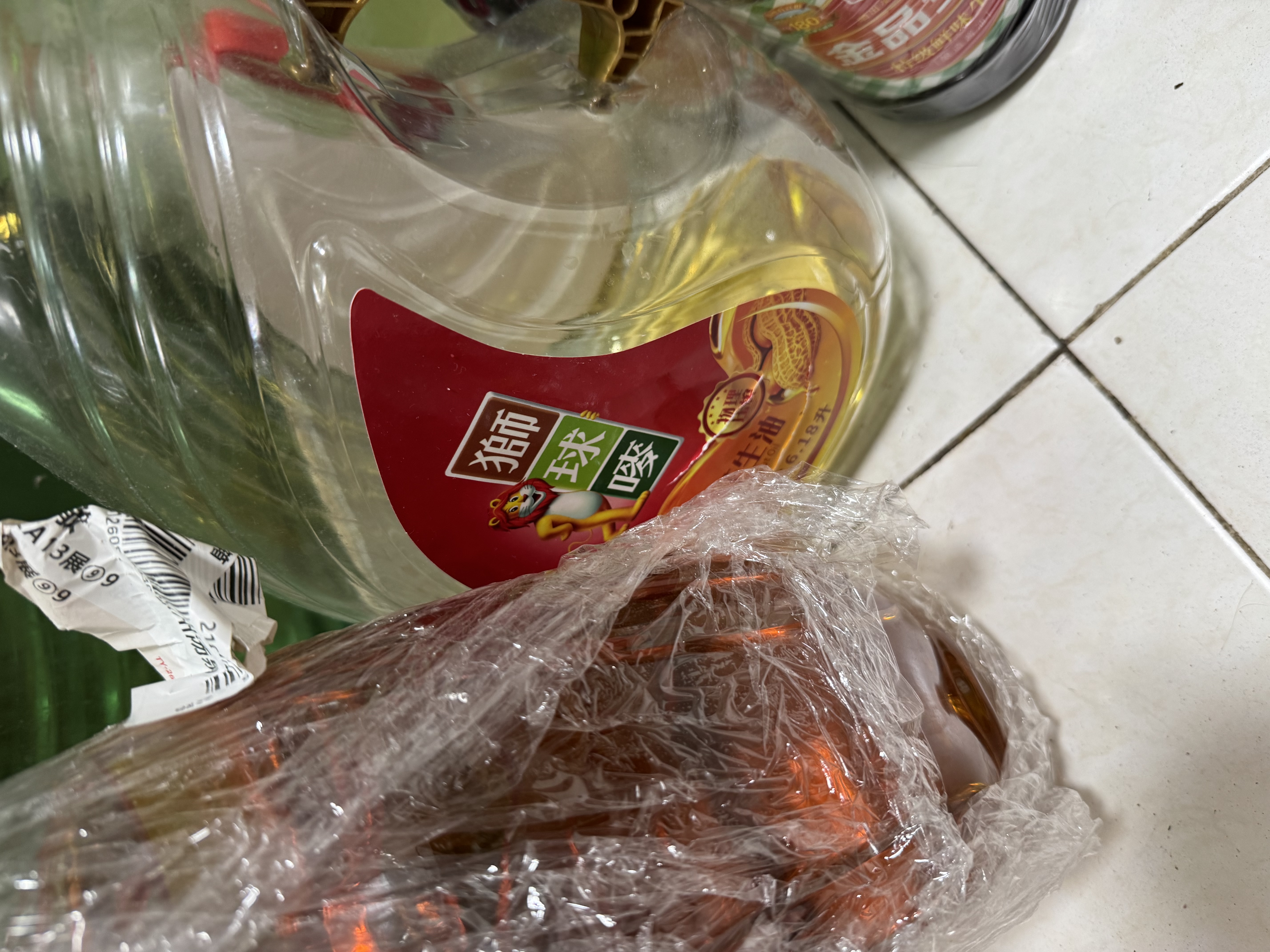 狮球唛【保真花生油】京东自营食用油物理压榨花生油6.18L 中国香港品牌 实拍图
