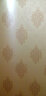 米迪欧式浮雕植绒烫金无纺布加厚立体3D壁纸书房卧室客厅电视背景墙纸 18181米黄色 晒单实拍图