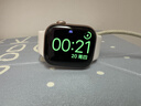 Apple/苹果 Watch S11 智能手表GPS款42毫米玫瑰金色铝金属表壳淡桃粉色运动型表带S/M MEUN4CH/B 实拍图