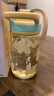 乐扣乐扣（LOCK&LOCK）手拎儿童吸管杯学生塑料水杯户外便携运动tritan材质 黄色400ml 实拍图