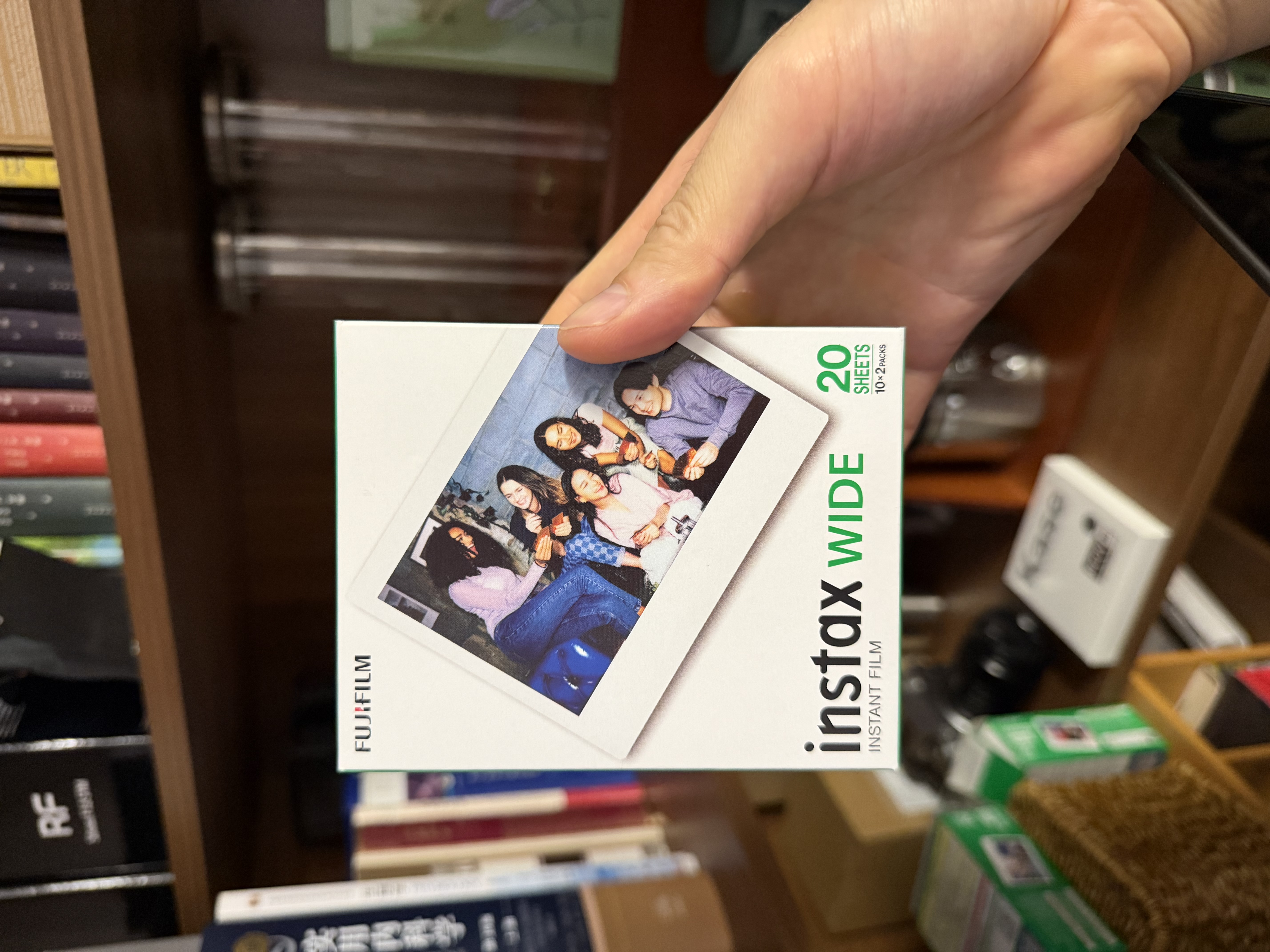富士（FUJIFILM）instax拍立得wide300/wide400宽幅相纸link wide相片相机胶片 套餐A：宽幅20张相纸+相册*2 实拍图