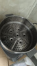 美的（Midea）0氟钛陶电炒锅 电蒸锅 分体式电煮锅蒸煮炒多功能一体4.3L炒菜专用锅电火锅 煎锅 HCG2818S配蒸笼 实拍图