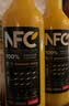 农夫山泉100%纯果汁NFC橙汁900ml*4瓶整箱装鲜果冷压榨饮料礼盒 实拍图