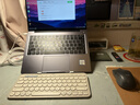 罗技（Logitech）时尚系列K390无线蓝牙键盘 超薄便携  K380升级版 沙色 79键 实拍图