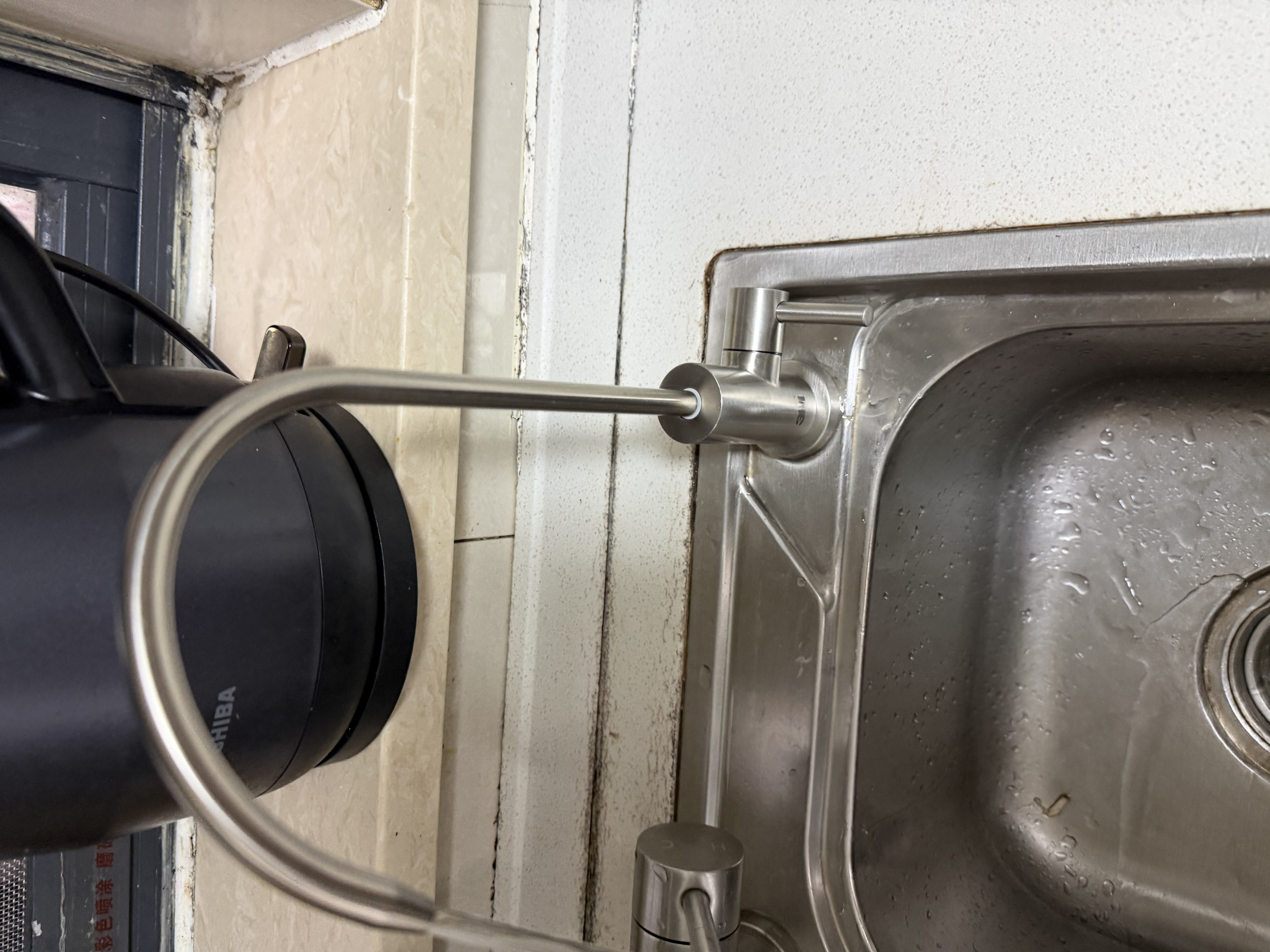 3M净水器直饮RO反渗透厨下过滤器800G大通量2L/min家用纯水机HFRO-S823+HFRO-S823 1号滤芯2支装 实拍图