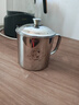onlycook316L口杯水杯 儿童防烫水杯早餐牛奶杯 婴儿饮水杯 带盖熊猫530ml 实拍图