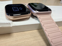 Apple/苹果 Watch S11 智能手表GPS款42毫米玫瑰金色铝金属表壳淡桃粉色运动型表带M/L MEUP4CH/B 实拍图