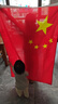 优和（UHOO）4号国旗五星红旗 96*144cm 中国国旗 纳米防水防晒学校户外商场室外道旗国庆节 1面旗帜1504 实拍图