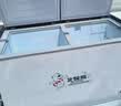 北极熊（BEIJIXIONG）冰柜商用卧式大容量冷柜家用冷藏冷冻单双温商用大冰柜冷冻柜展示柜一级能效 【热销 | 698双温】一级能效 | 抗菌防霉 实拍图