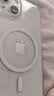 倍思 适用苹果13手机壳磁吸 iPhone13保护套magsafe磁吸充电壳超薄气囊防摔手机壳男女款 透明 实拍图