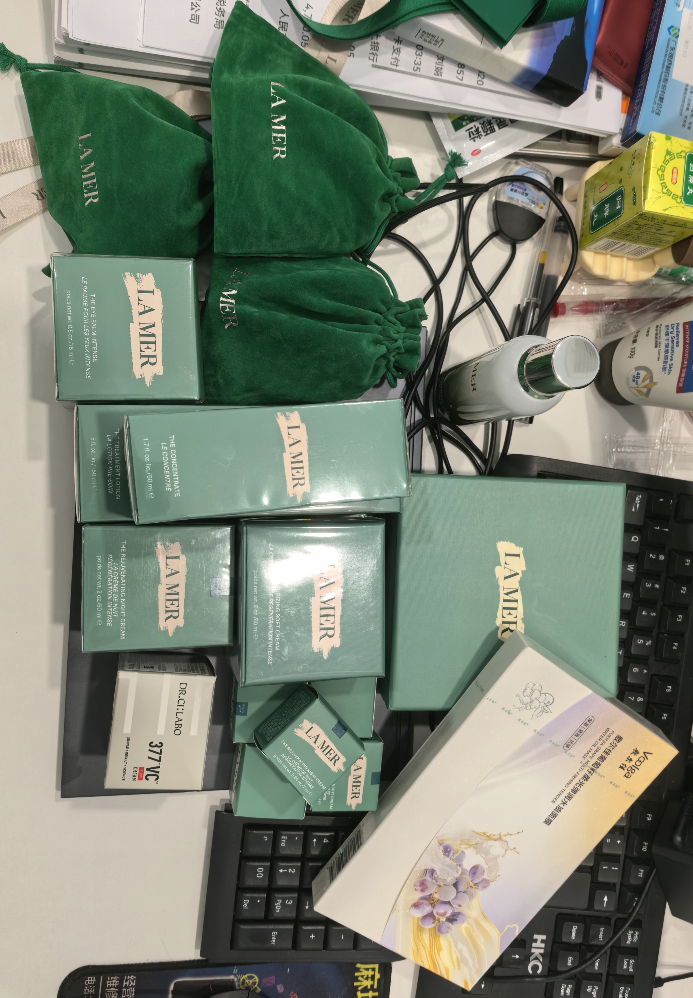 海蓝之谜（LA MER）紧塑焕采眼霜15ml修护护肤品套装化妆品礼盒中秋礼品生日礼物女 实拍图