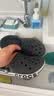卡骆驰（CROCS）贝雅卡骆班洞洞鞋|205089 黑色/白色-066   37 /38(230mm)   实拍图