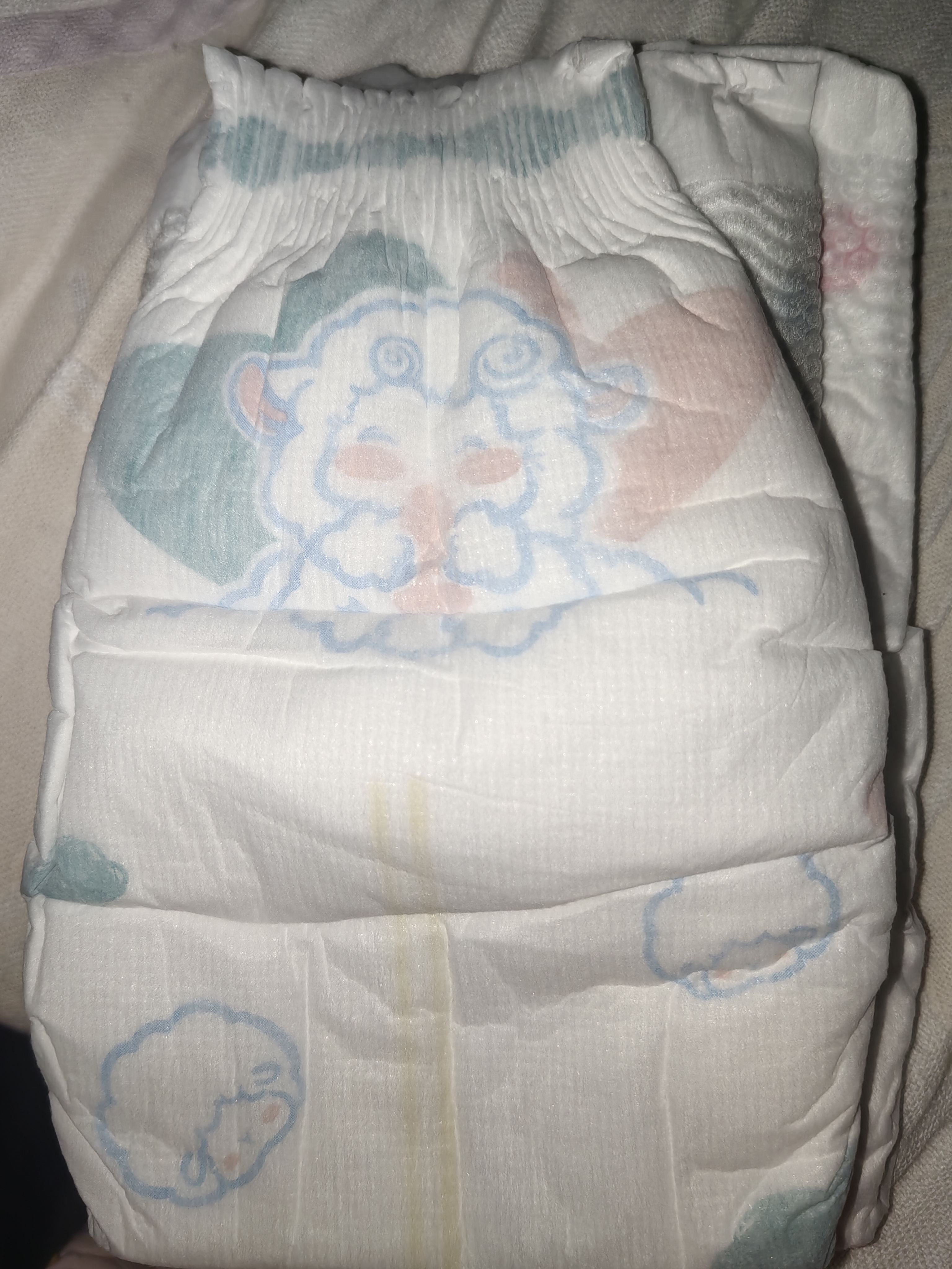 安儿乐（Anerle）【未检出甲酰胺】魔力吸吸纸尿裤M50片(6-11kg)透气大吸量夜用 实拍图