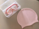 361°儿童泳镜泳帽套装女童高清防雾防水游泳眼镜大框泳镜专业游泳装备 实拍图