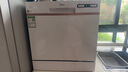 美的（Midea）台面式洗碗机AQ80S家用全自动小型台上灶下独立式10套大容量洗碗机消毒一体机全嵌入式一级能效 台嵌两用 灶下可装 10套大容量可洗锅 实拍图