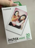 富士（FUJIFILM）【七夕礼物】instax迷你相纸3寸拍立得专用相纸3寸相纸适用mini7+/41/99/evo/13/12/liplay+等型号 20张白边相纸+新款相册*1+锦绣边框贴纸*1 实拍图