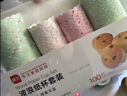 展艺蛋糕纸杯100只 奶油萌熊 空气炸锅烤箱马芬纸杯蛋糕点烘焙模具 实拍图