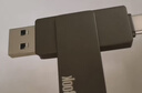 ThinkPad联想Thinkbook 512GB Type-C USB3.1 U盘 读速150MB/s 手机电脑 双接口 u盘办公商务优盘BU100 实拍图
