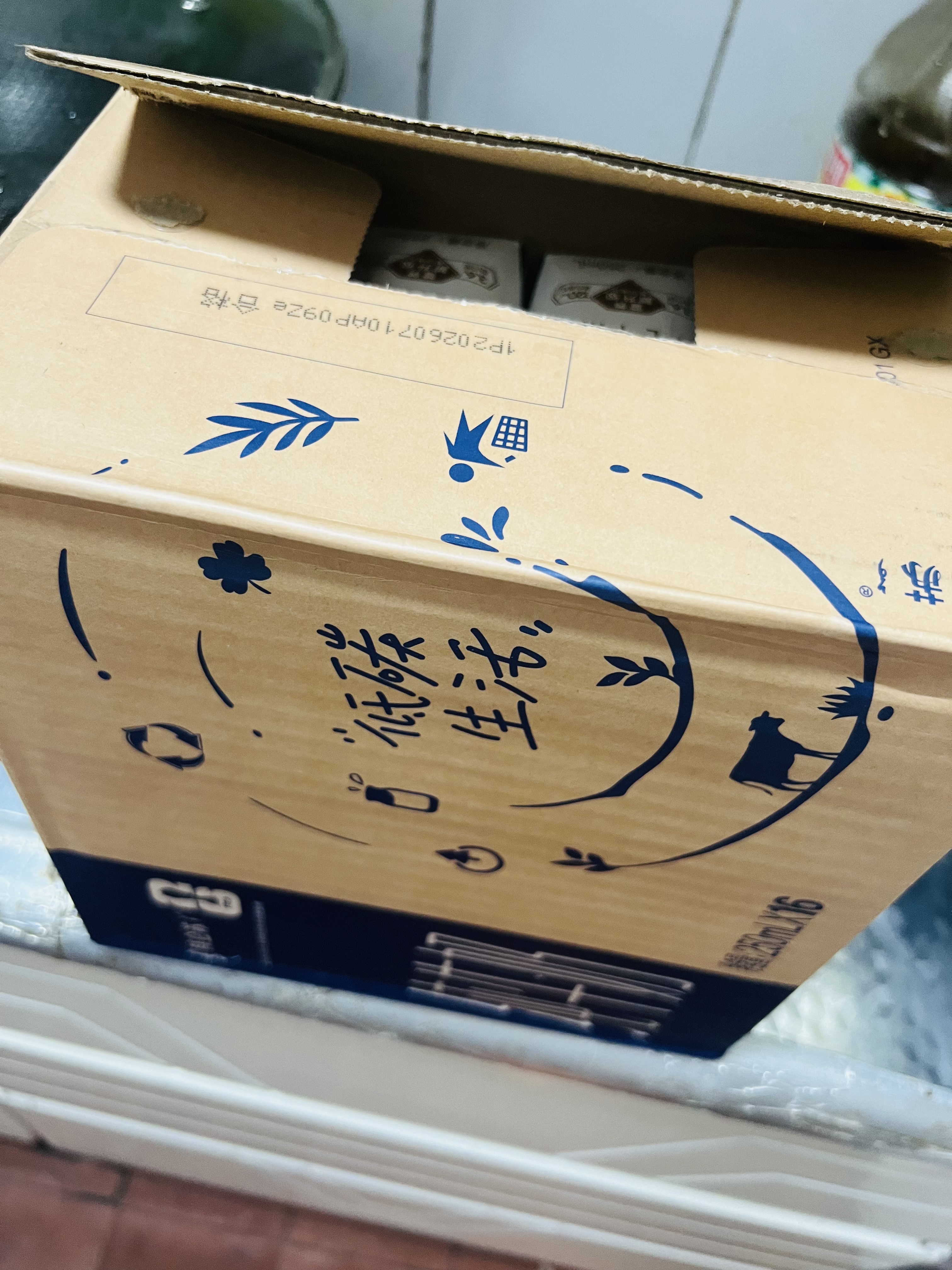特仑苏纯牛奶250ml*16瓶/箱  送礼佳品 3提 6月-8月产 实拍图