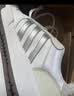 adidas ENTRAP美式校园风运动鞋少年感复古篮球风板鞋阿迪达斯   汉玉白/橄榄绿/银灰绿   43 实拍图