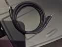 小米6A 磁吸自收纳 快充数据线 1m (USB-C to USB-C) 橄榄绿 实拍图