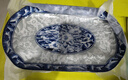 青花瓷8英寸斗碗家用颜值陶瓷餐具面碗汤碗瓷碗微波炉大碗鱼盘 1只30厘米青花瓷鱼盘 实拍图