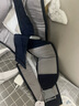 爱源美（aiyuanmei）新生儿背带婴儿横前抱式宝宝大童外出简易单肩轻便巾四季抱娃神器 纯灰色*透气款 实拍图