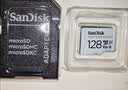 闪迪（SanDisk）128GB TF（MicroSD）4K内存卡 行车记录仪 监控摄像头专用 循环录制10,000小时 高耐用存储卡 实拍图