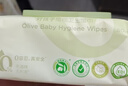 好孩子（gb）婴儿卫生湿巾 橄榄滋养湿巾80抽*11包 实拍图