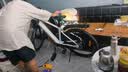 永久锂电池助力电动自行车禧玛诺变速超长续航山地车男女士双碟刹单车 F58多彩白【助力续航约80-90KM】线碟 26英寸 实拍图