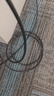 山泽六类屏蔽网线 10米千兆宽带连接线 CAT6类工程家用电脑网络线8芯双绞抗干扰成品跳线 黑色SF6100 实拍图