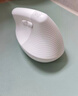 罗技（Logitech）Lift人体工学鼠标 垂直鼠标 小手鼠标 无线蓝牙鼠标 3台设备秒切换 带Logi Bolt接收器 粉色 实拍图